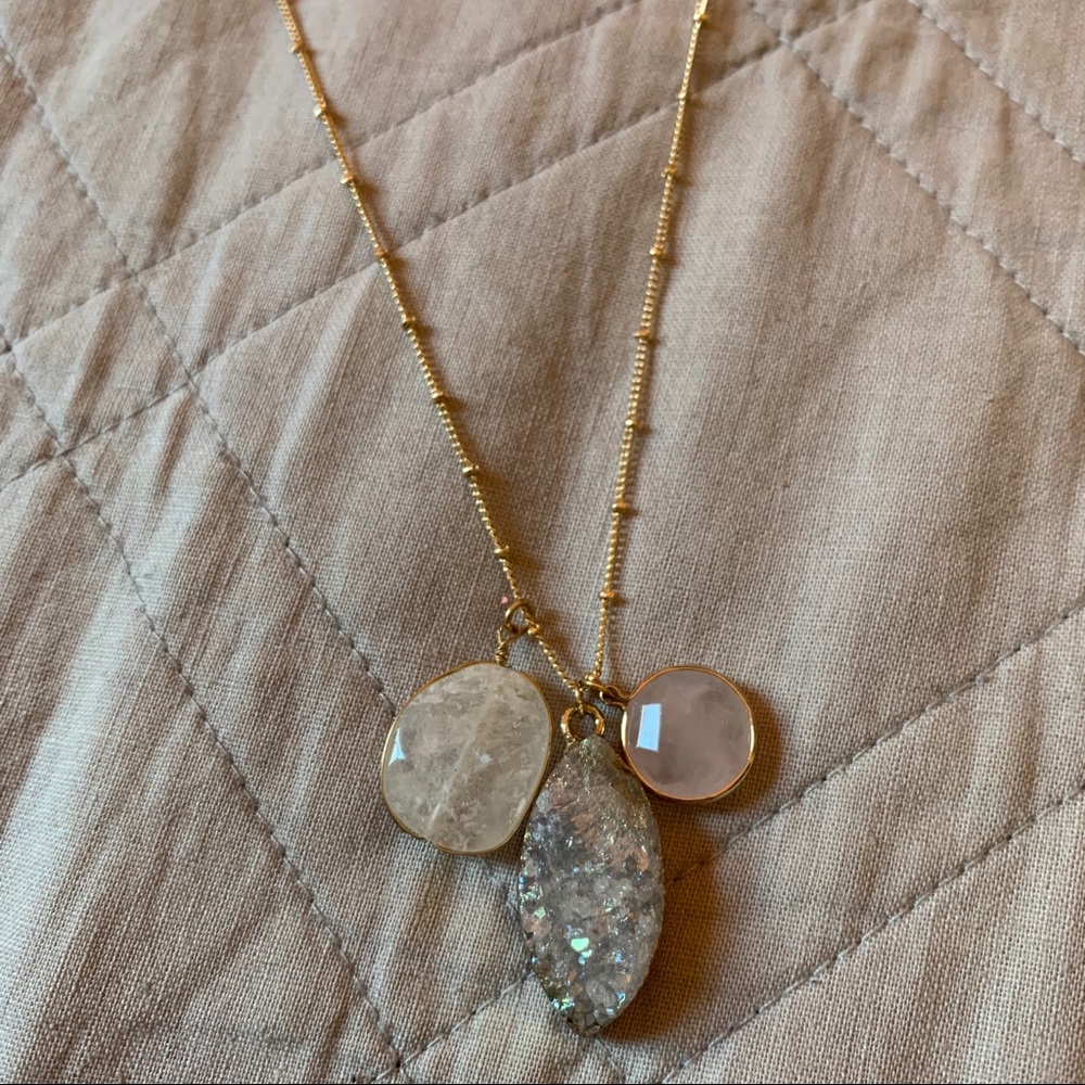 Francesca’s Long Chain Gem Necklace